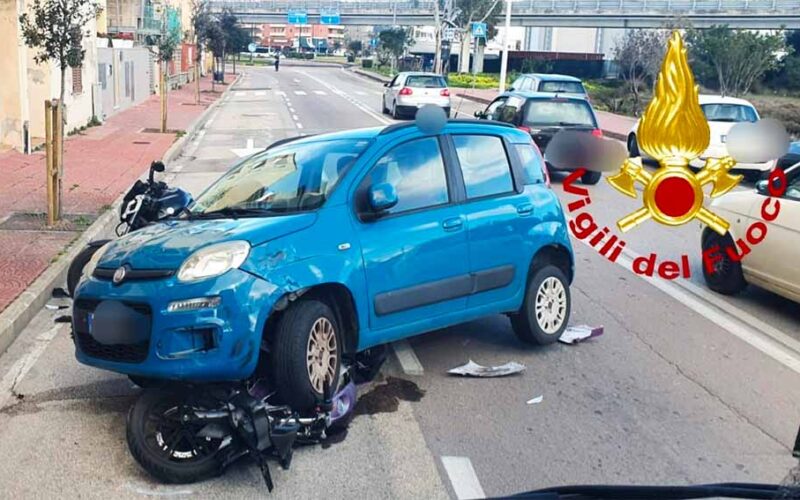 Incidente Olbia via dei Lidi