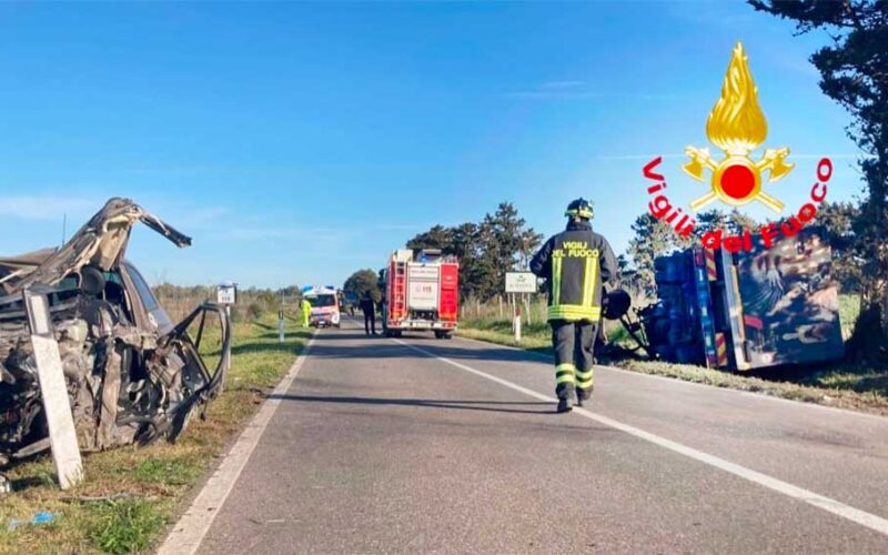 Incidente Riola Sardo Statale 292