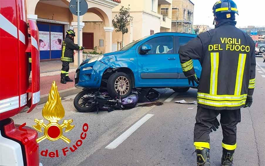 Incidente via dei Lidi Olbia