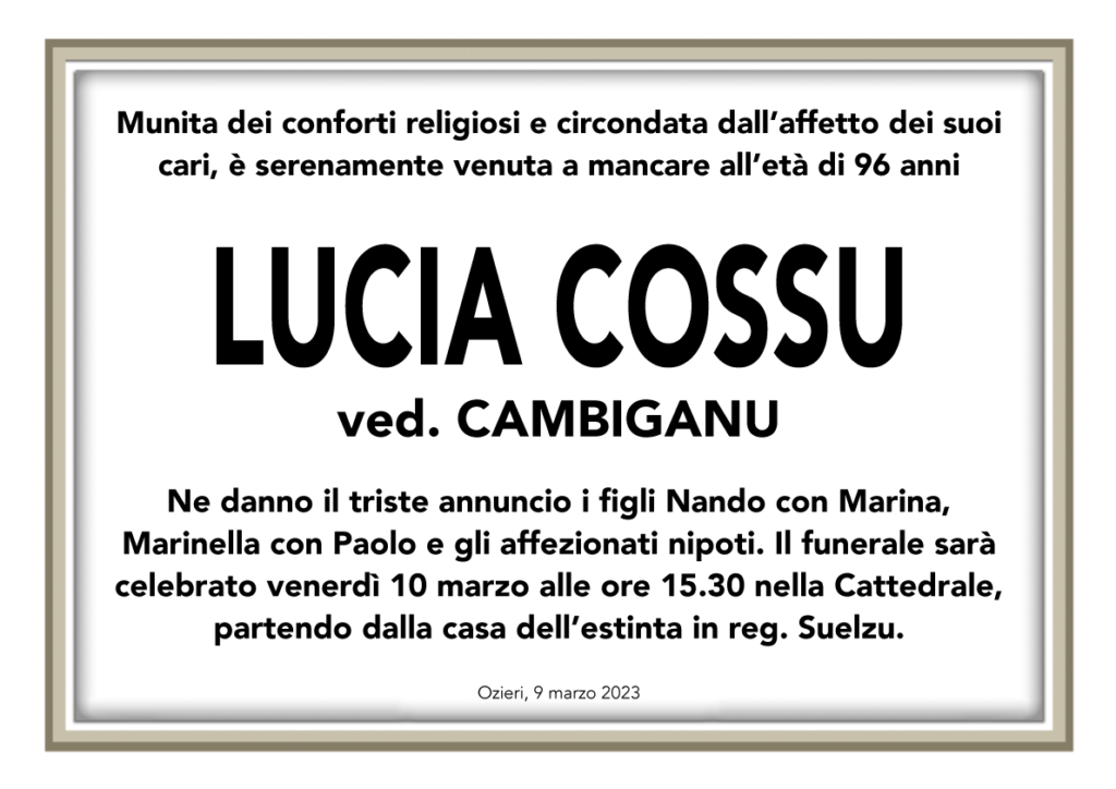 Lucia Cossu 1