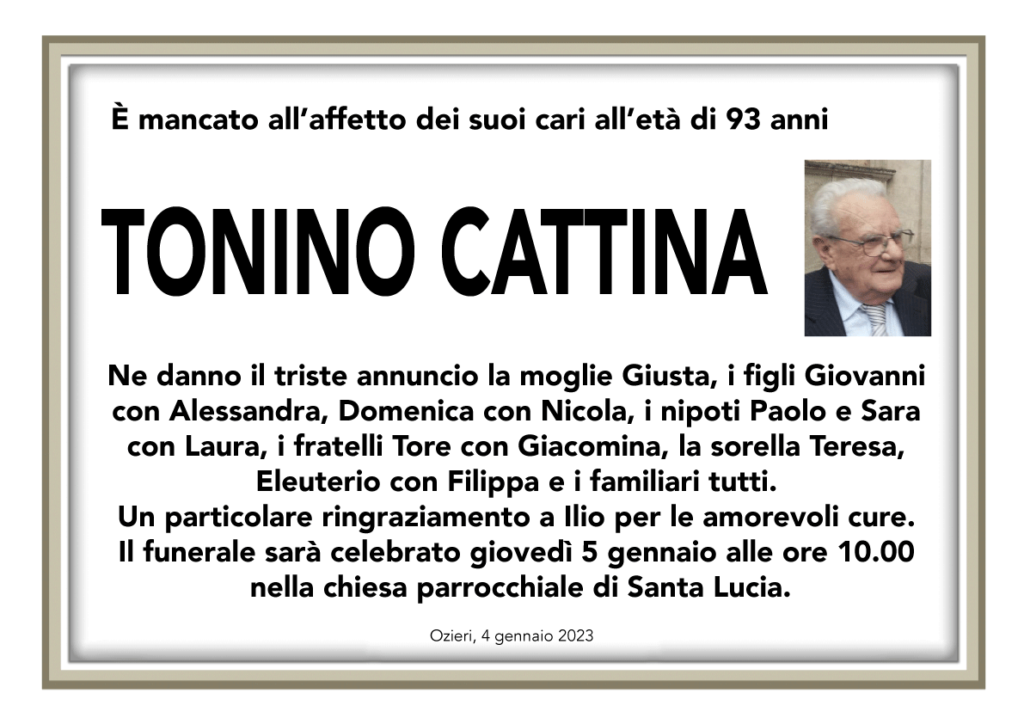 Tonino Cattina