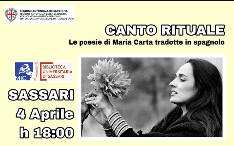 Canto rituale Maria Carta Sassari