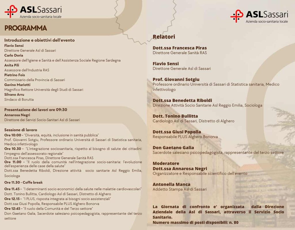 Convegno Asl Sassari Borutta