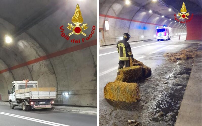 Incendio carico di foraggio Sttale 125 Cardedu e Bari Sardo