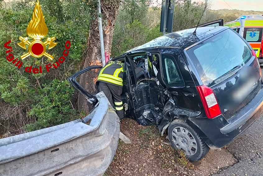 Incidente Arzachena Olbia Statale 125