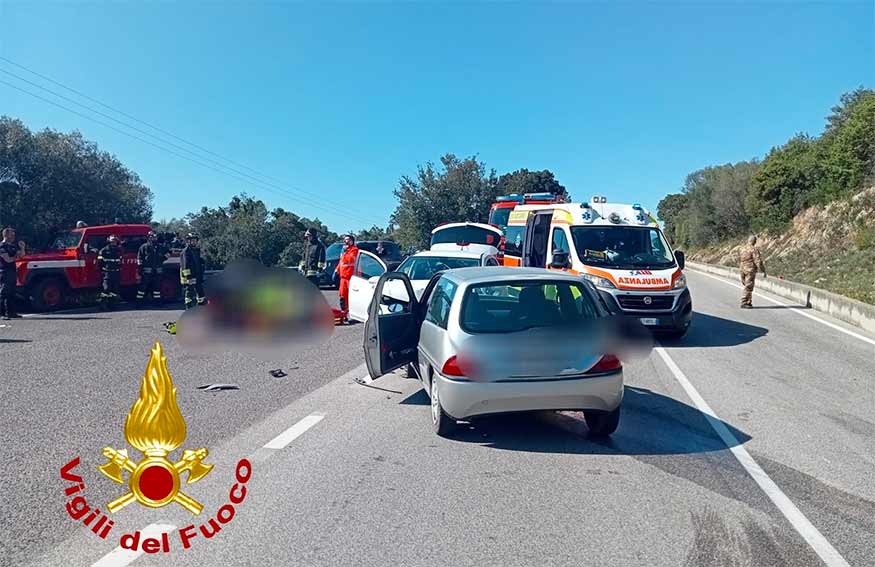 Incidente Statale 125 Olbia Arzachena