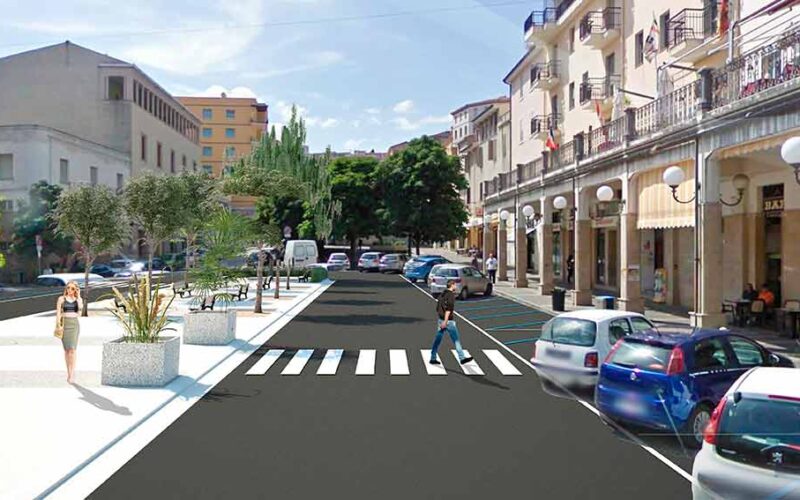 Progetto ristrutturazione piazza Garibaldi