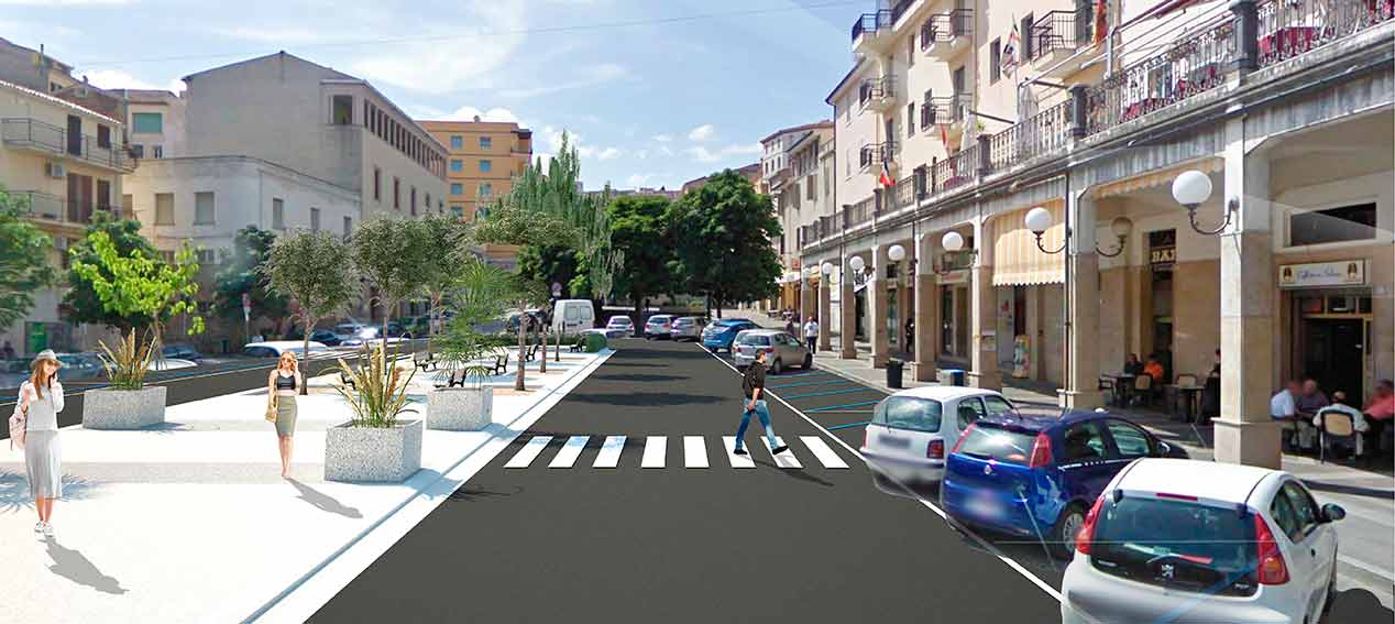Progetto ristrutturazione piazza Garibaldi