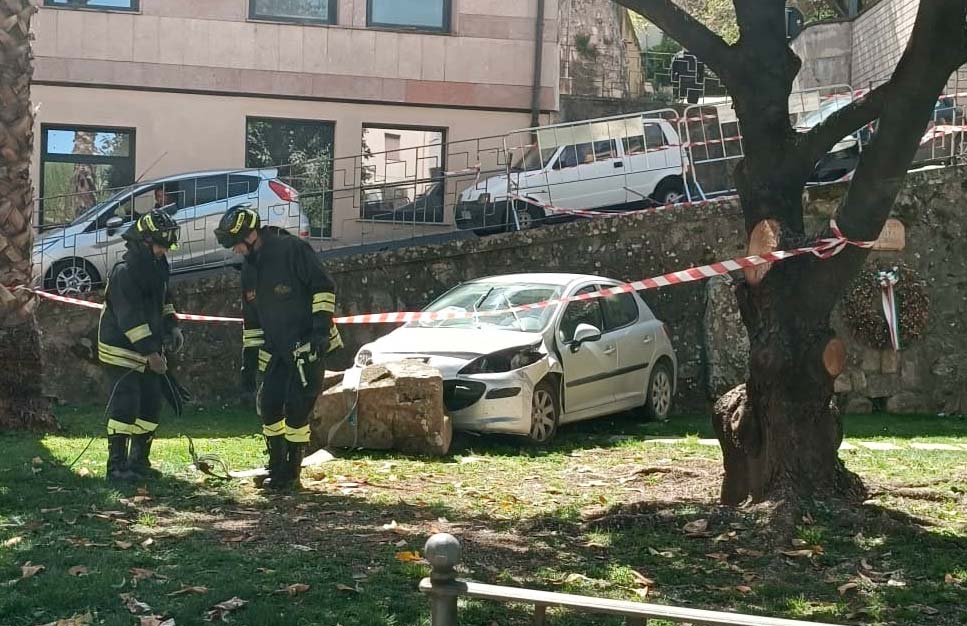 incidente ozieri via Trento