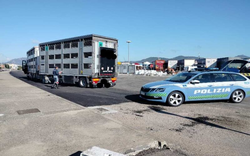 Controlli trasporti Polizia Stradale Sassari Olbia