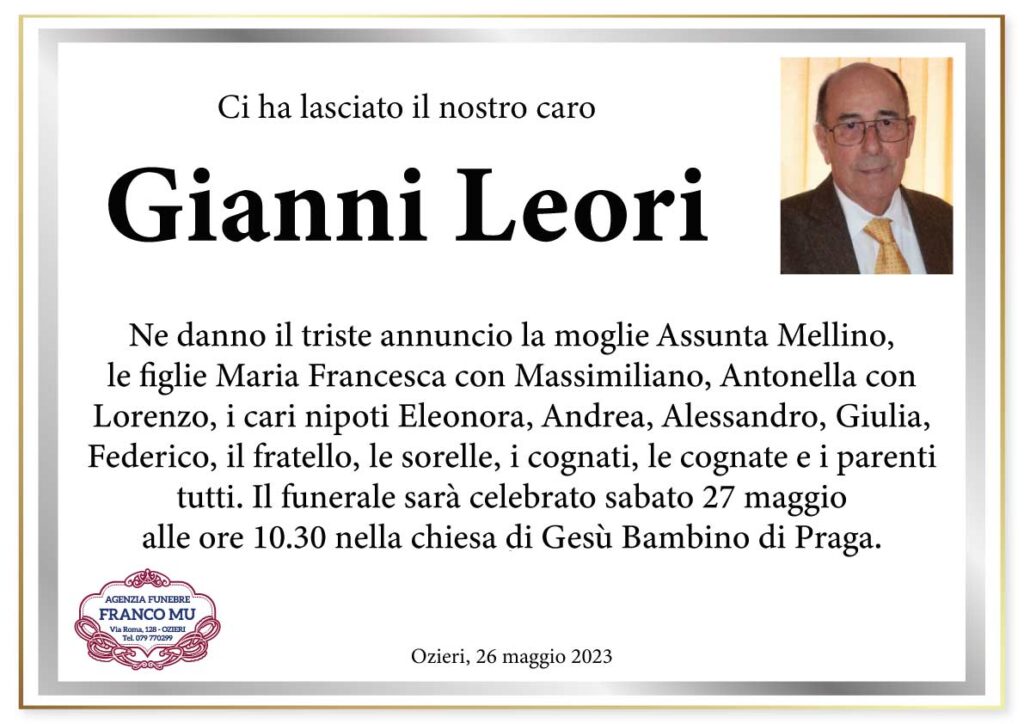Necro Ozieri 3 Giovanni Leori