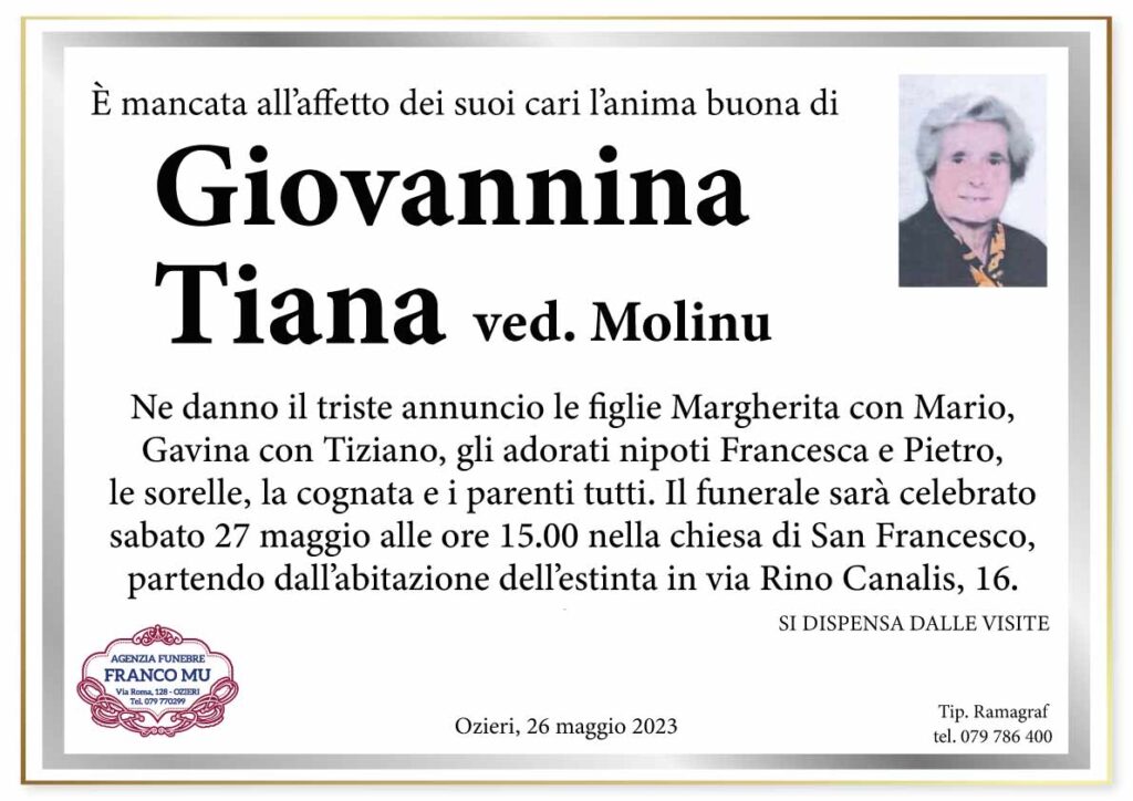 Necro Ozieri 2 Giovannina Tiana