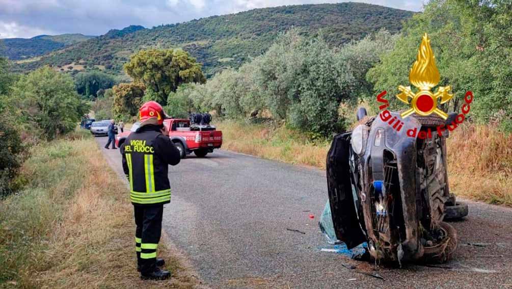 Incidente Sp 58 Nuoro-Orgosolo