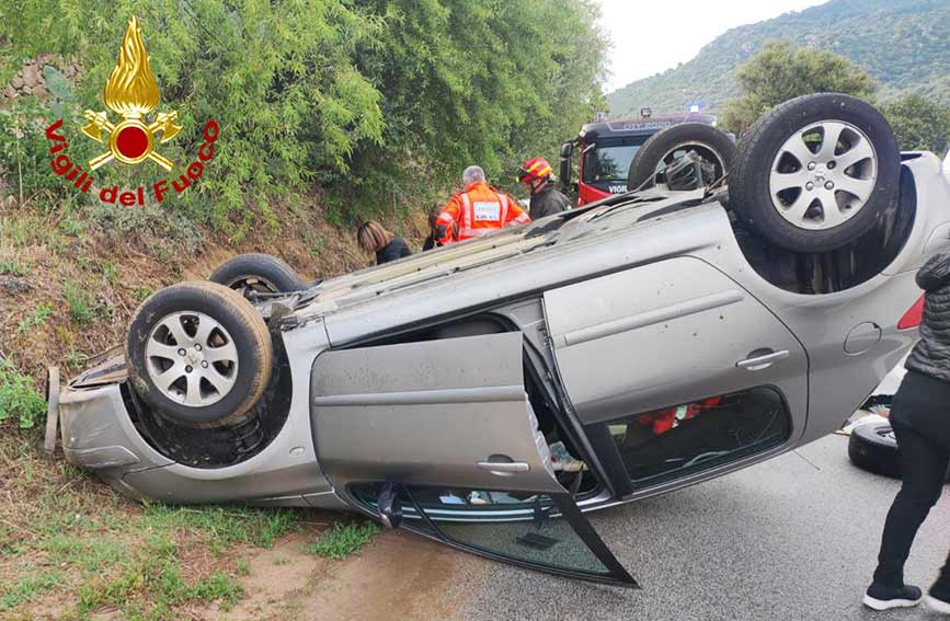 Incidente Nuoro Orgosolo sp 58