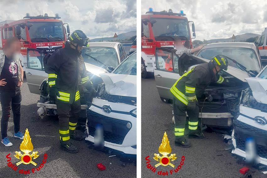 Incidente Porto Torres Statale 131