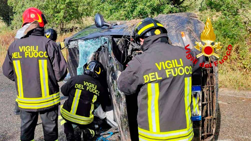 Incidente sp 58 Nuoro Orgosolo