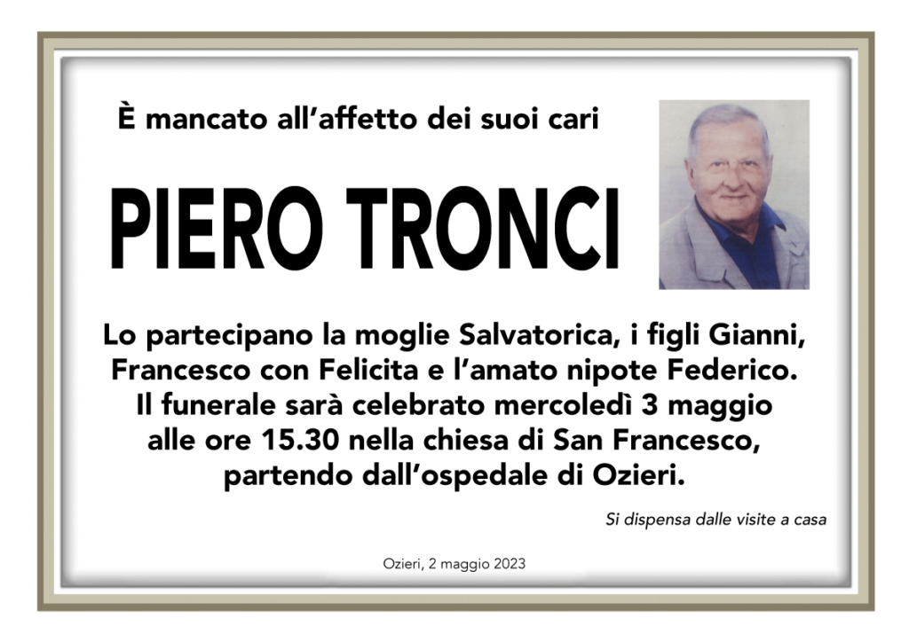 Piero Tronci