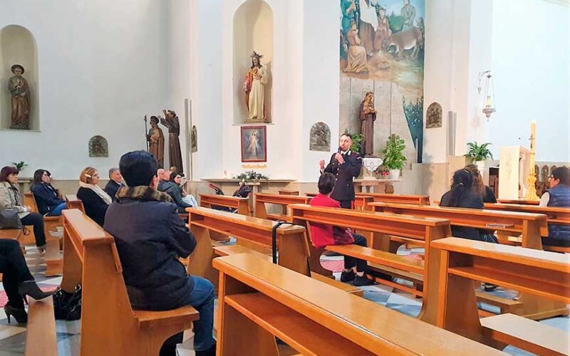 Truffe Carabinieri Lode incontrano la popolazione