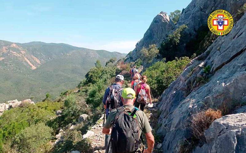 2 escursione Soccorso Alpino Gonnesa