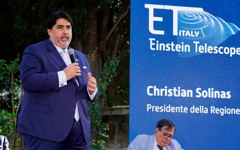 Einstein Telescope presentazione a Roma Solinas