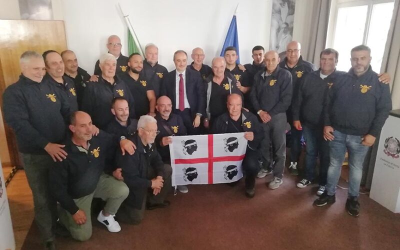 Coro Città di Ozieri con ambasciatore italiano in Lettonia