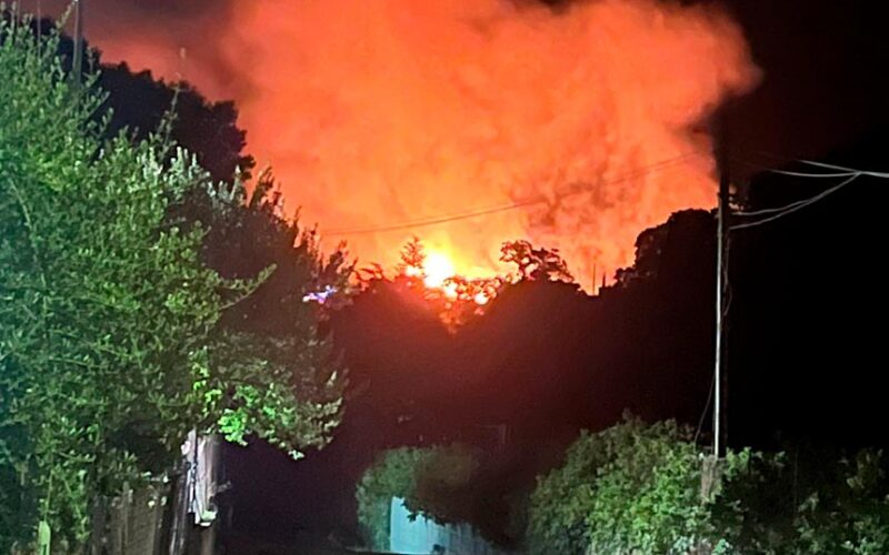 Incendio Monte Inni