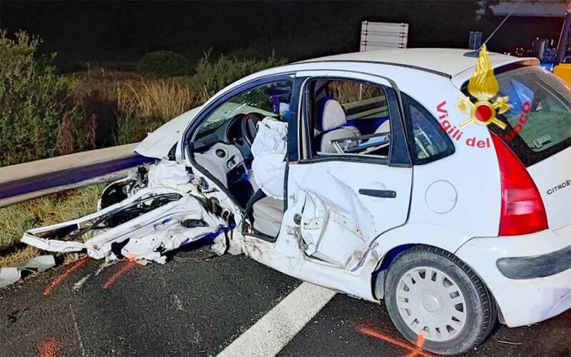 Incidente Caglliari Statale 195