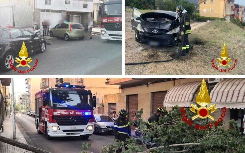 Interventi Vigili del Fuoco Sassari