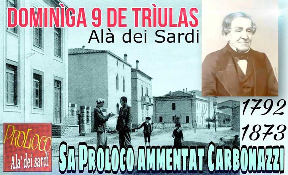 Lastra commemorativa Ala dei Sardi ingegnere Carbonazzi