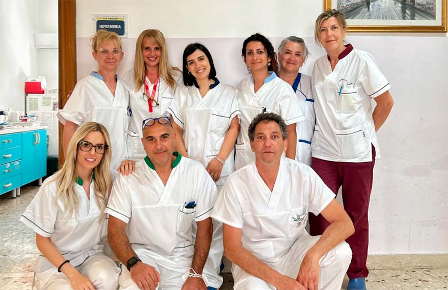 Staff reparto Stroke Aou Sassari