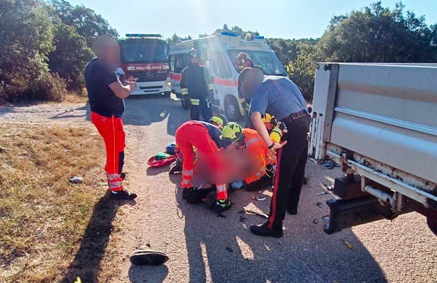 Incidente Ittiri via Monte Untulzu