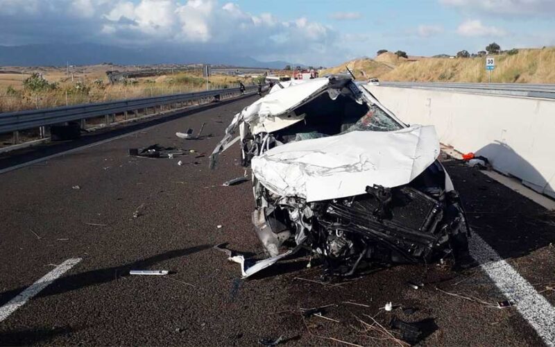 Incidente Sassari Olbia Madonna di castro