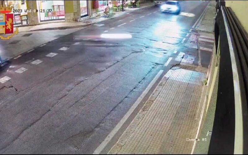 Inseguimento Polizia Olbia