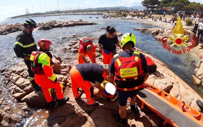 Posada 78enne cade e sbatte la testa