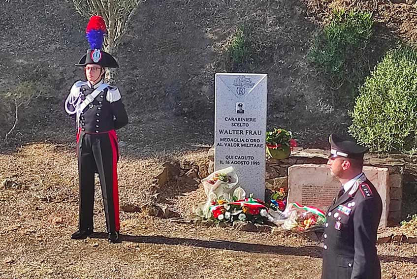 Strage Chlivani commemorazione Carru e Frau