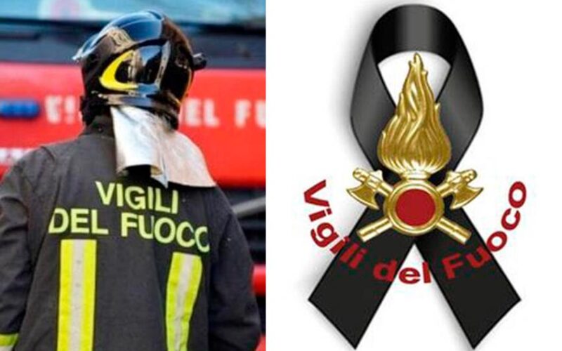 Vigile del fuoco Nuoro morto