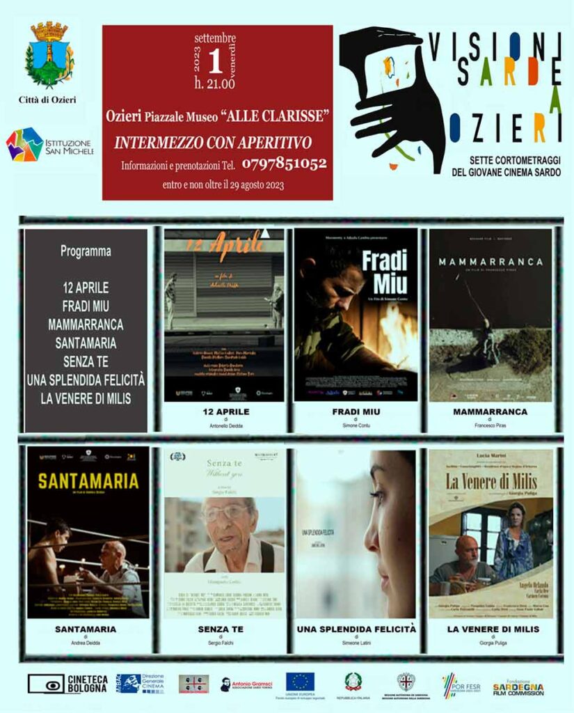 "Visioni Sarde": il cinema di qualità torna a Ozieri 3 Visioni sarde a Ozieri