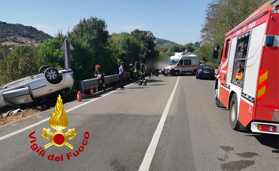 incidente Statale 125 Arzachena