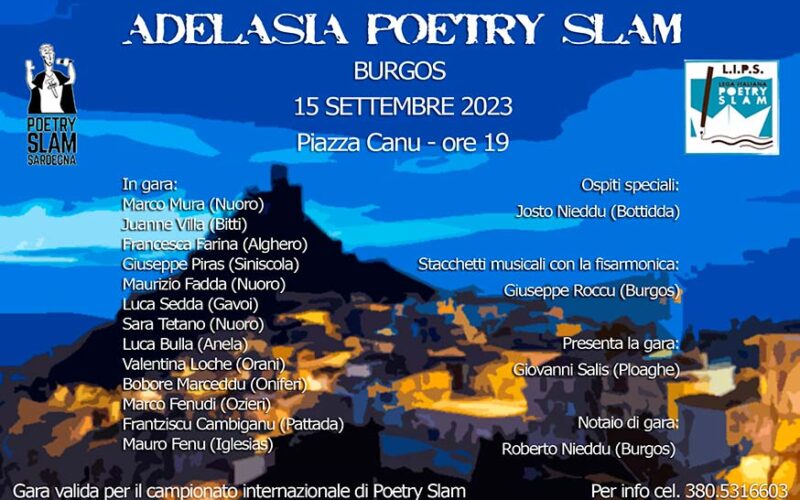 Burgos Poetry Slam Sardegna