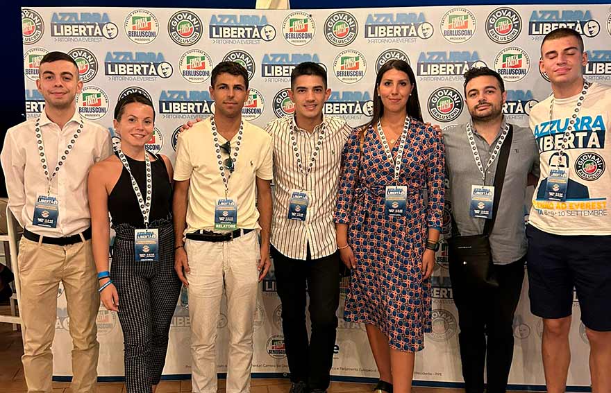 Delegazione Giovani Forza Italia a Gaeta
