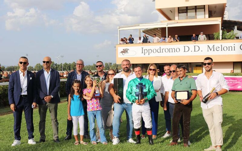 ippodromo Chilivani derby sardo Premiazione Massimo Meridio