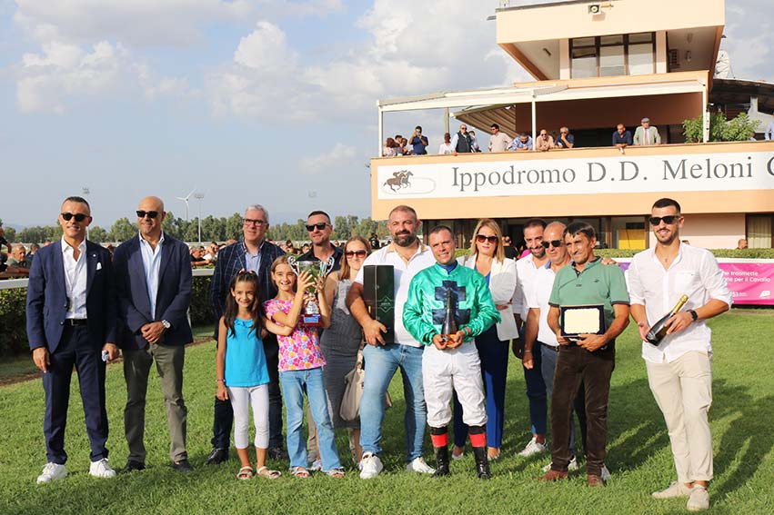 ippodromo Chilivani derby sardo Premiazione Massimo Meridio