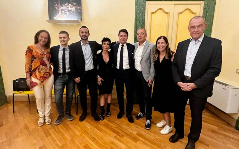 m5s Sardegna a Roma incontra Conte