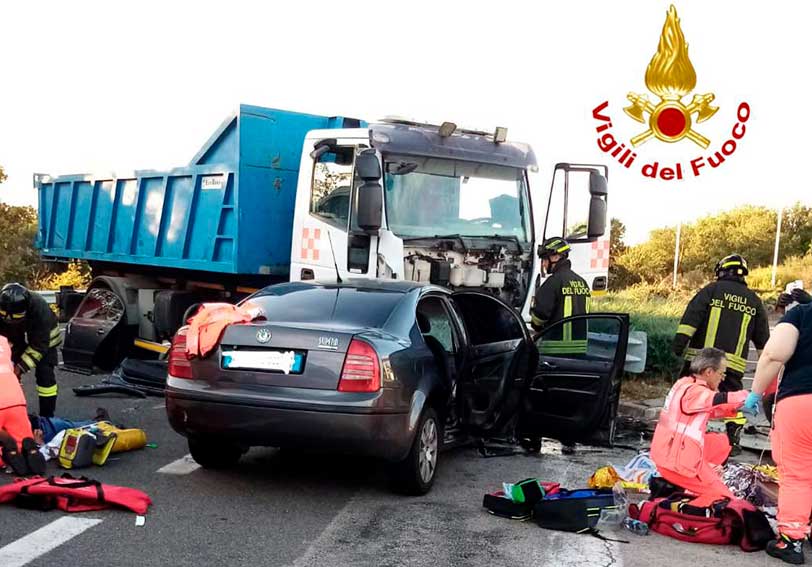 Incidente Statale 389 var bivio Fonni