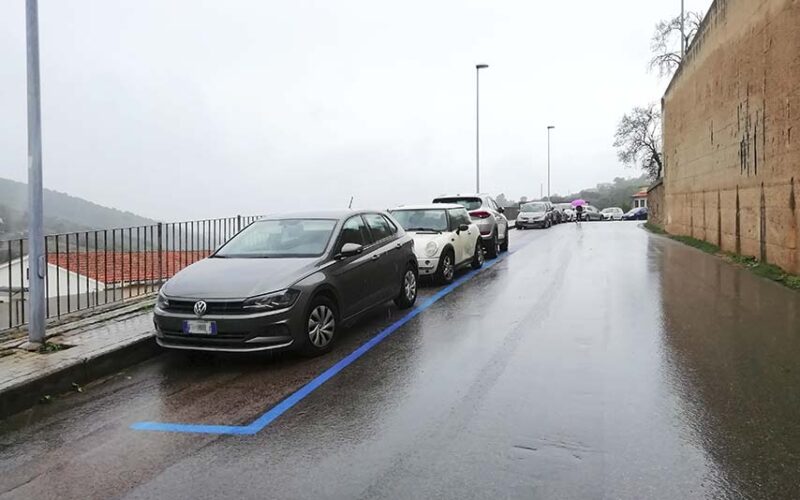 Parcheggi pagamento Ozieri via Cappuccini