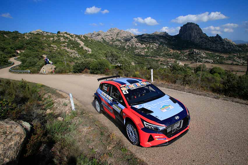 Vincitore Rally Terra Sarda 2023 Osianpryce