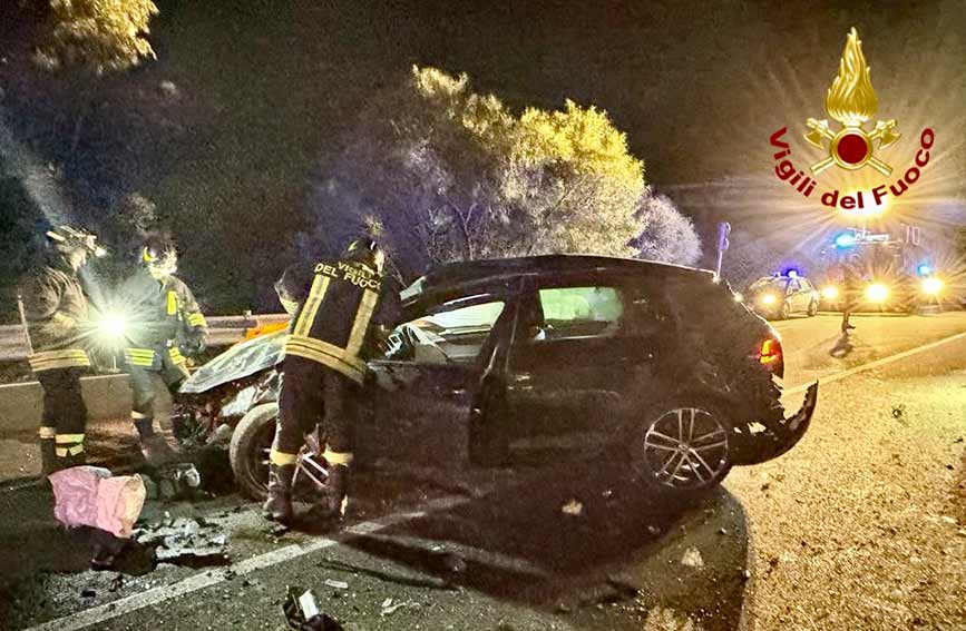 Incidente Statale 125 Tortoli