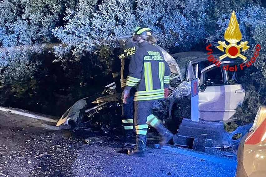 Incidente Sttale 125 Olbia Arzachena