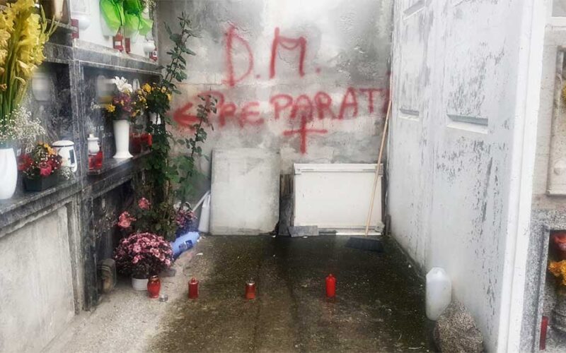 Scritte minacce morte Bottidda