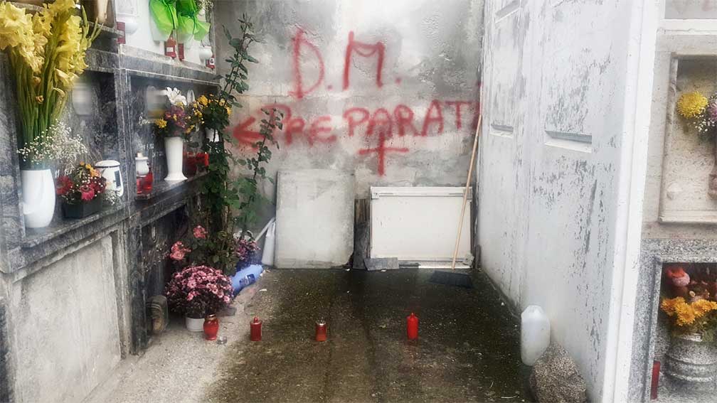 Scritte minacce morte Bottidda